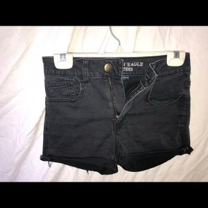 High rise American eagle shorts